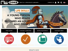 Tablet Screenshot of blackcat-cideb.com
